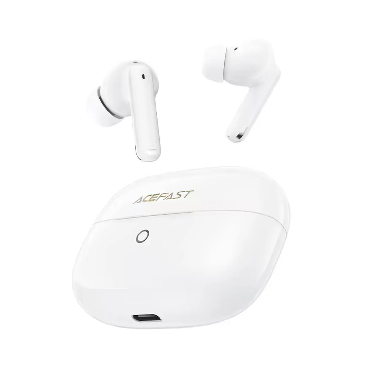 Беспроводные наушники Bluetooth Acefast W7 (TWS, вакуумные, активное шумоподавление) Белый