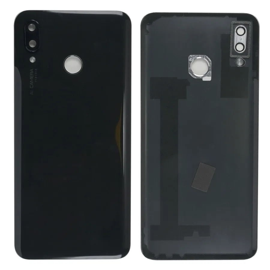 Задняя крышка для Huawei Nova 3 (PAR-LX1) Черный - Премиум