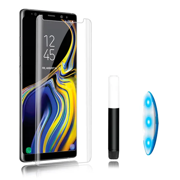 Защитное стекло "UV комплект" для Huawei P30 Pro (клей, лампа)