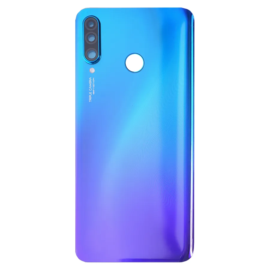 Задняя крышка для Huawei Honor 20 Lite/20S/P30 Lite (MAR-LX1H/MAR-LX1M) (48MP) Синий - Премиум