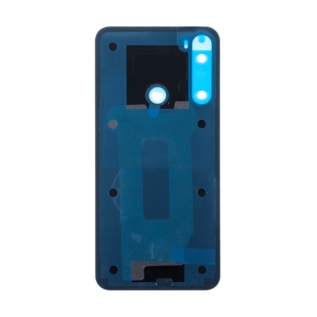 Задняя крышка для Xiaomi Redmi Note 8/8 2021 (M1908C3JC/M1908C3JGG) Черный - Премиум