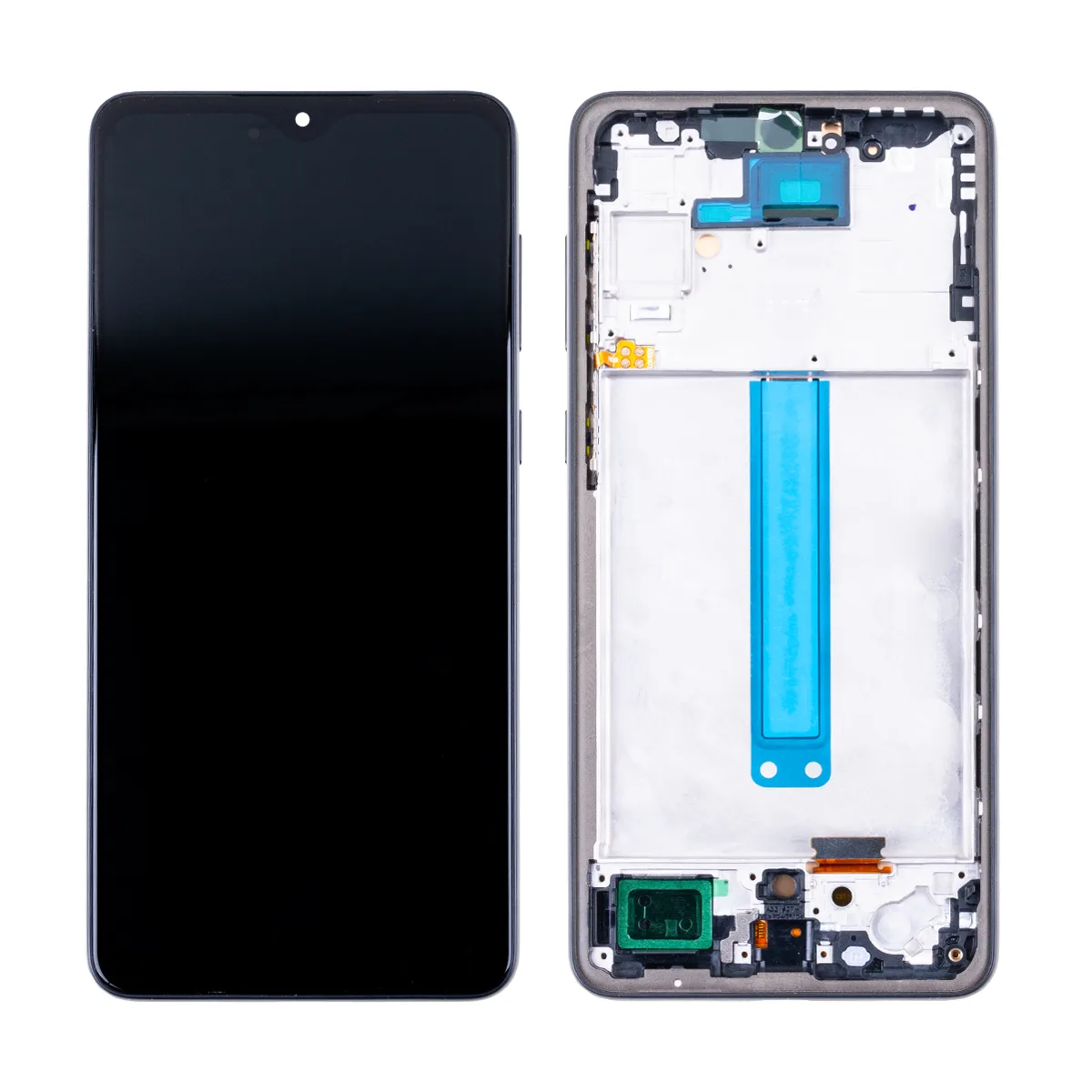 Дисплей для Samsung Galaxy A33 5G (A336B) модуль с рамкой Черный - (OLED)