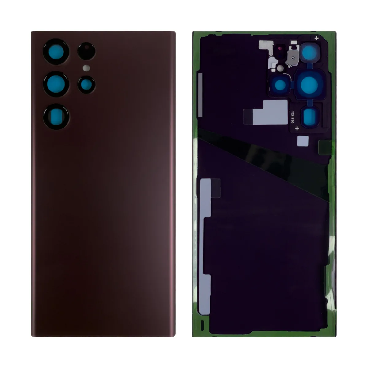 Задняя крышка для Samsung Galaxy S22 Ultra (S908B) Бордовый - OR