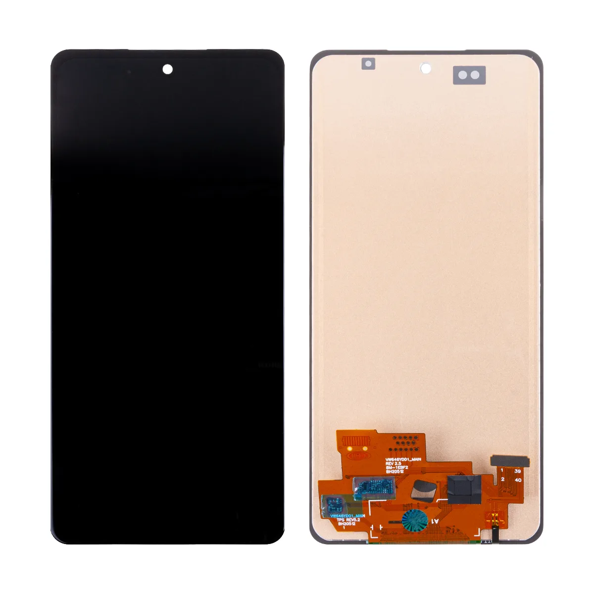 Дисплей для Samsung Galaxy A52/A52 5G/A52s 5G (A525F/A526B/A528B) в сборе с тачскрином Черный - (In