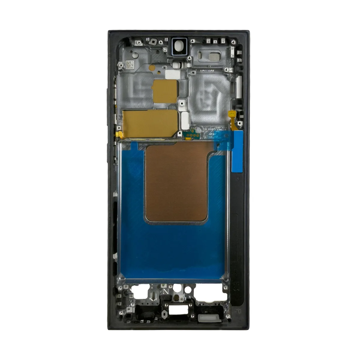 Рамка дисплея для Samsung Galaxy S24 Ultra (S928B) Черный (возможен дефект ЛКП)