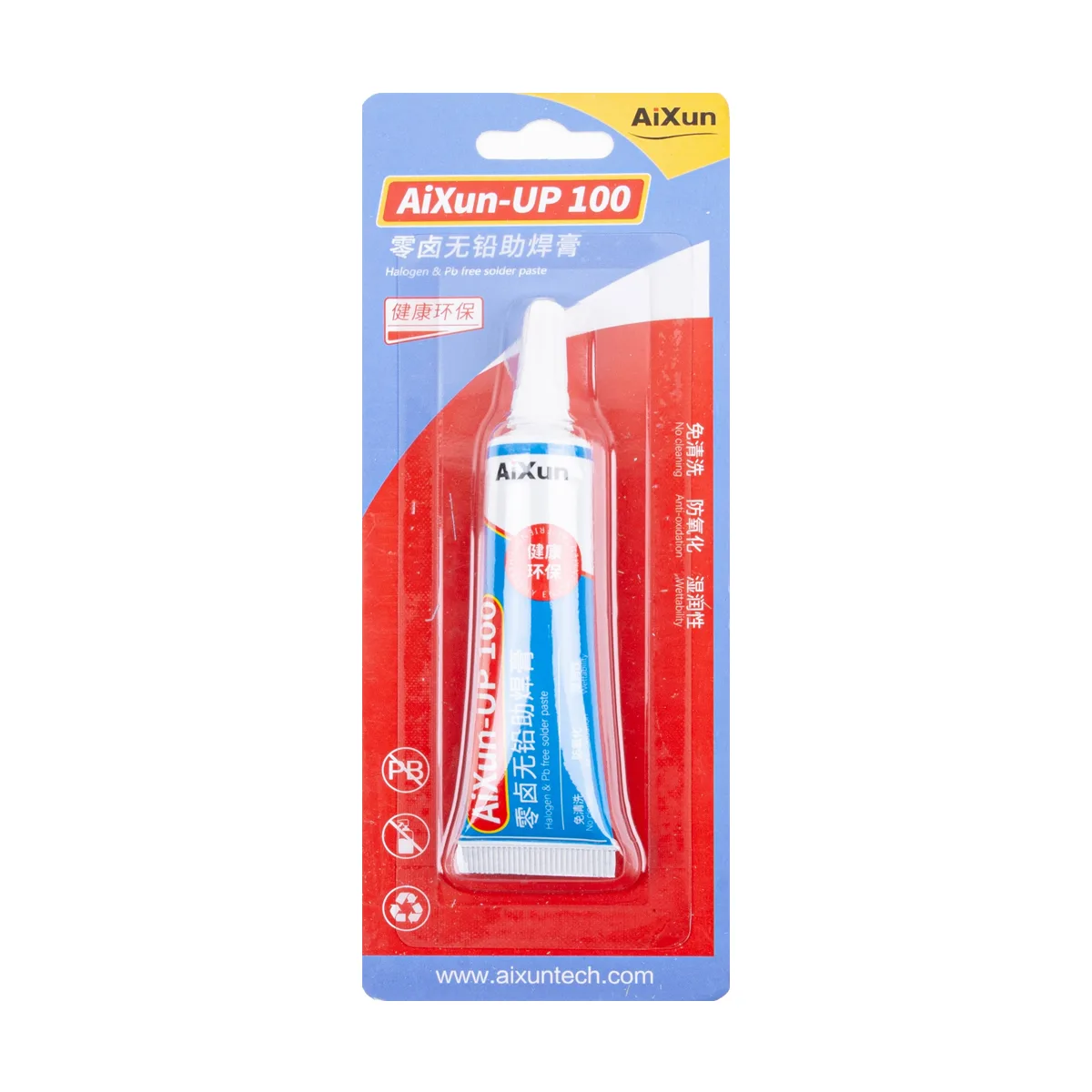 Флюс Aixun AX-UP100 (10 мл, безгалогеновый, безотмывочный)