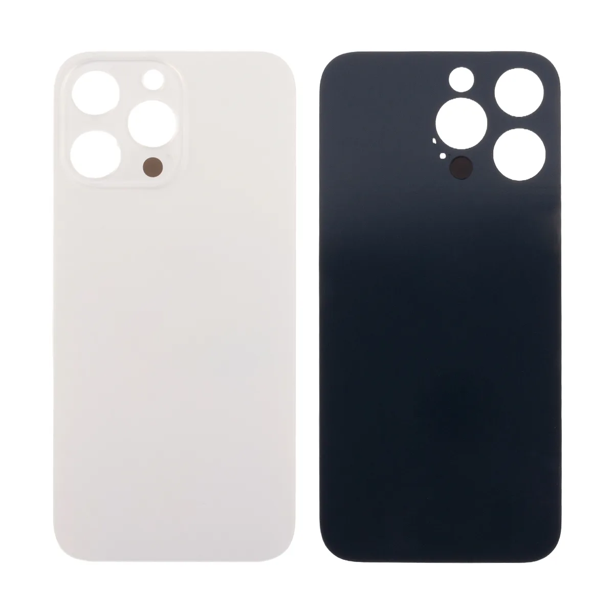 Задняя крышка для iPhone 14 Pro Max (A2895) Золото (стекло, узкий вырез под камеру, логотип) - Преми