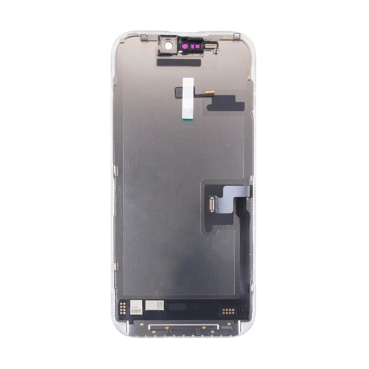 Дисплей для iPhone 16 Pro (A3293) в сборе с тачскрином Черный - (Soft OLED, Full HD, 120 Гц) (площад