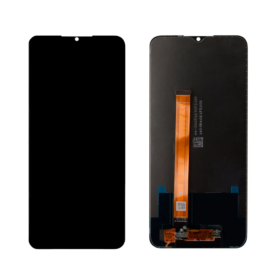 Дисплей для Realme C25s (RMX3195) в сборе с тачскрином Черный - Оптима