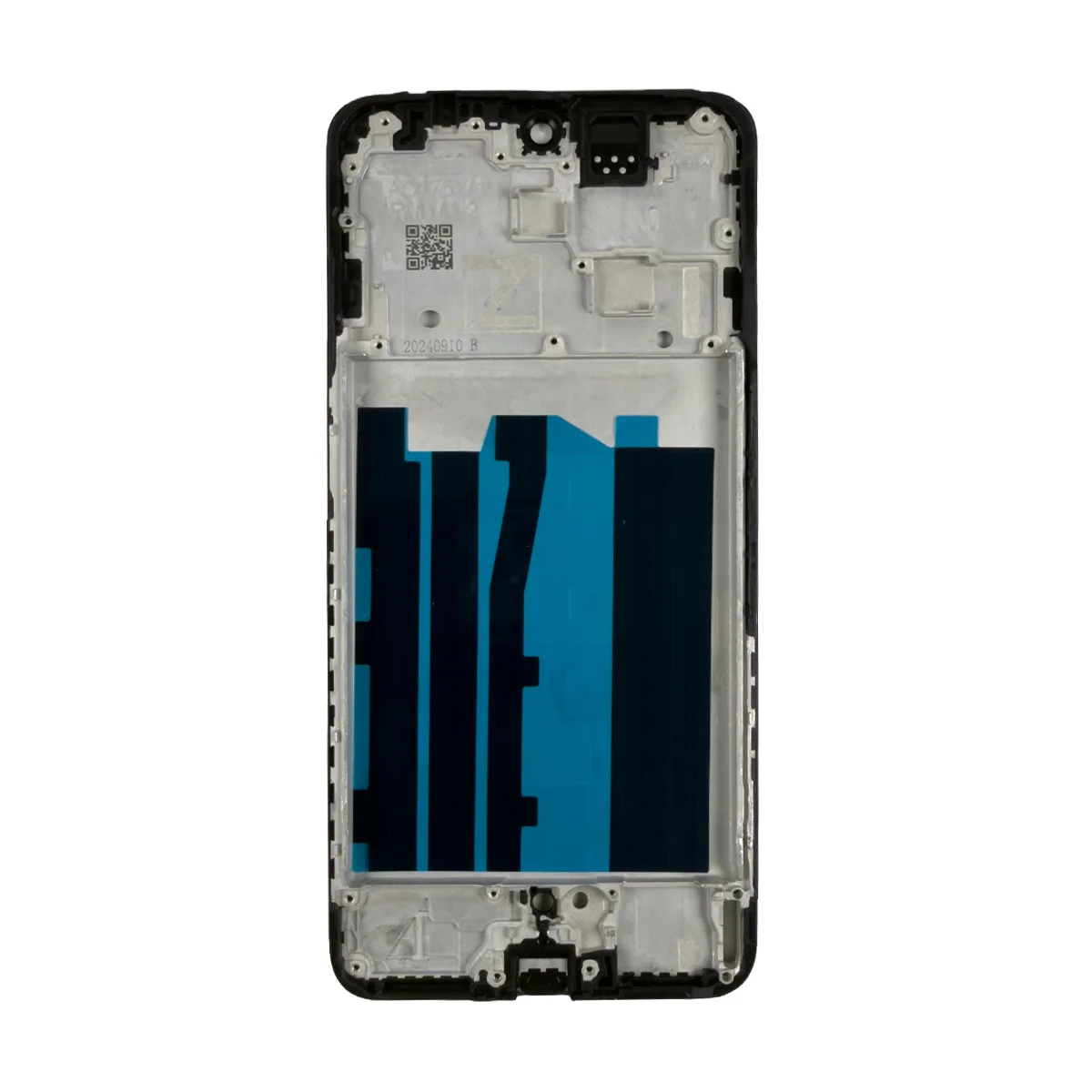 Рамка дисплея для Realme 12 4G (RMX3871) Черный (возможен дефект ЛКП)