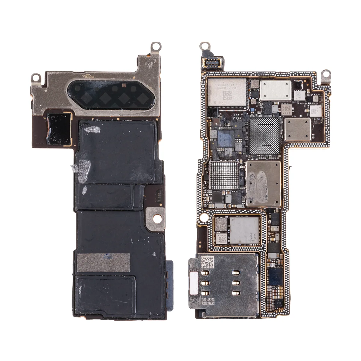 Материнская плата для iPhone 13 Pro Max (A2645) Sim+E-Sim без микросхем (Нижняя часть)