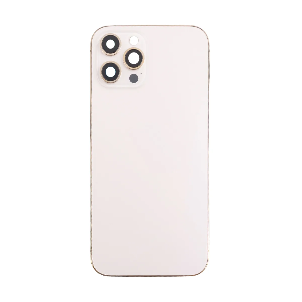 Корпус для iPhone 12 Pro Max (A2411) (1 Sim) Золото - Премиум