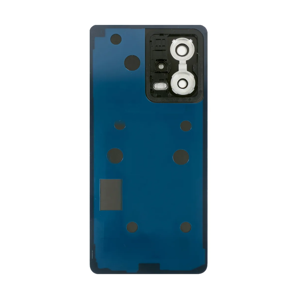 Задняя крышка для Xiaomi Redmi Note 12 Pro 5G (22101316C/22101316I/22101316G) Черный - Премиум