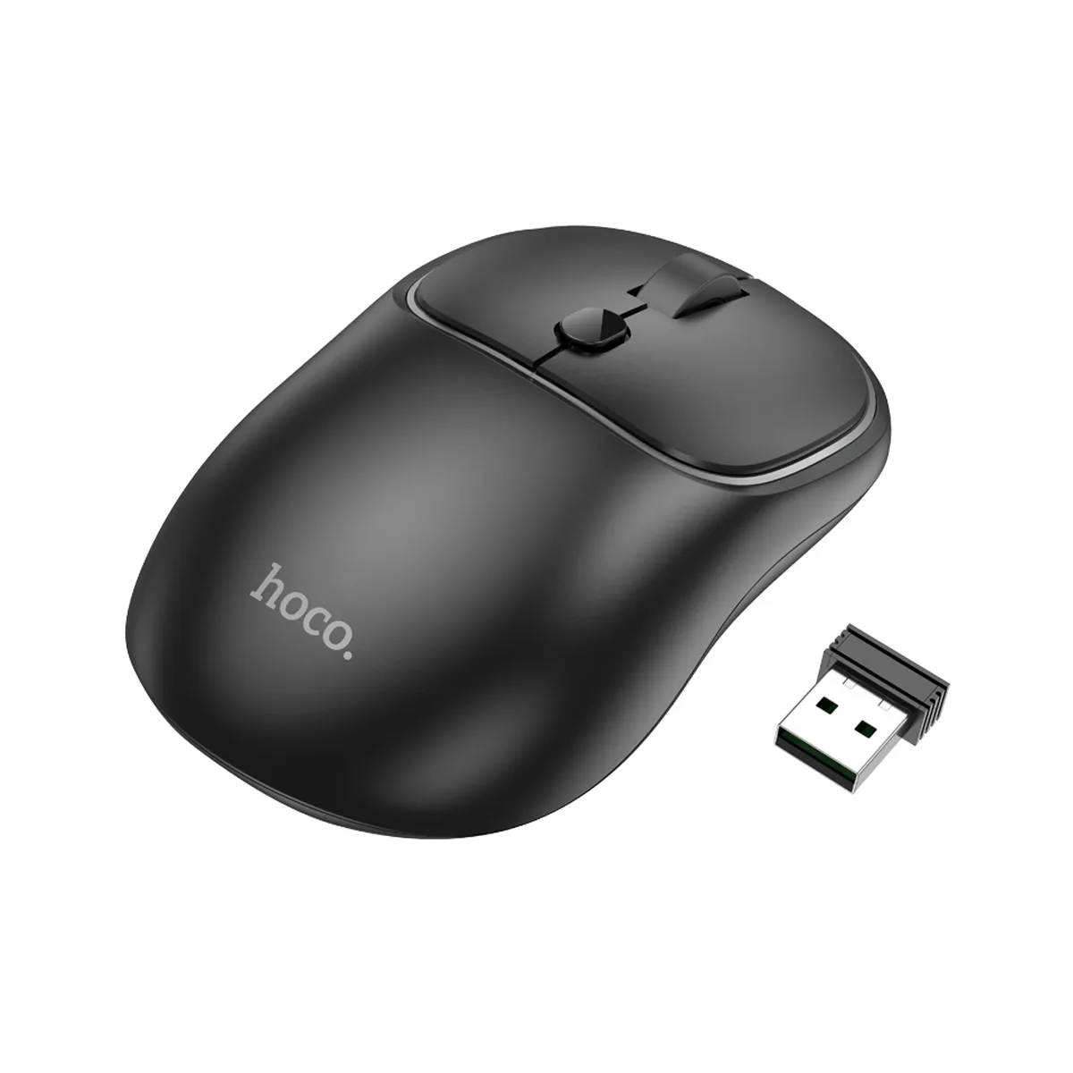 Мышь беспроводная Hoco GM25 Черный (работает по Bluetooth не занимает USB порт)