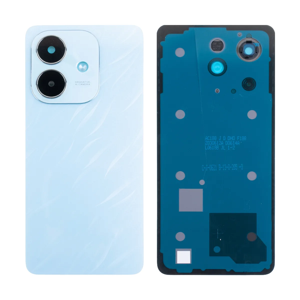 Задняя крышка для OPPO A3x 4G (CPH2641) Голубой - Премиум
