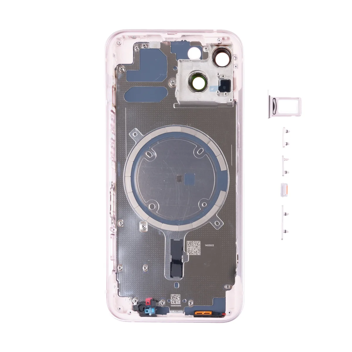 Корпус для iPhone 13 (A2635) (1 Sim) Розовый - Премиум