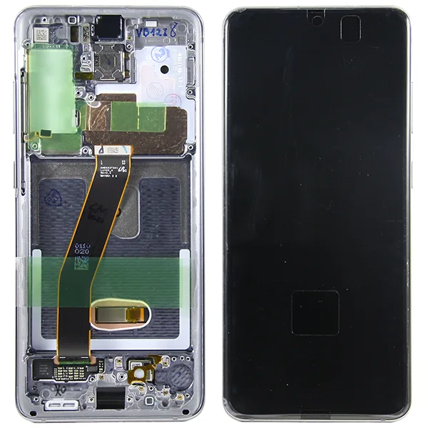 Дисплей для Samsung Galaxy S20 (G980F) модуль с рамкой Серый - OR (SP)