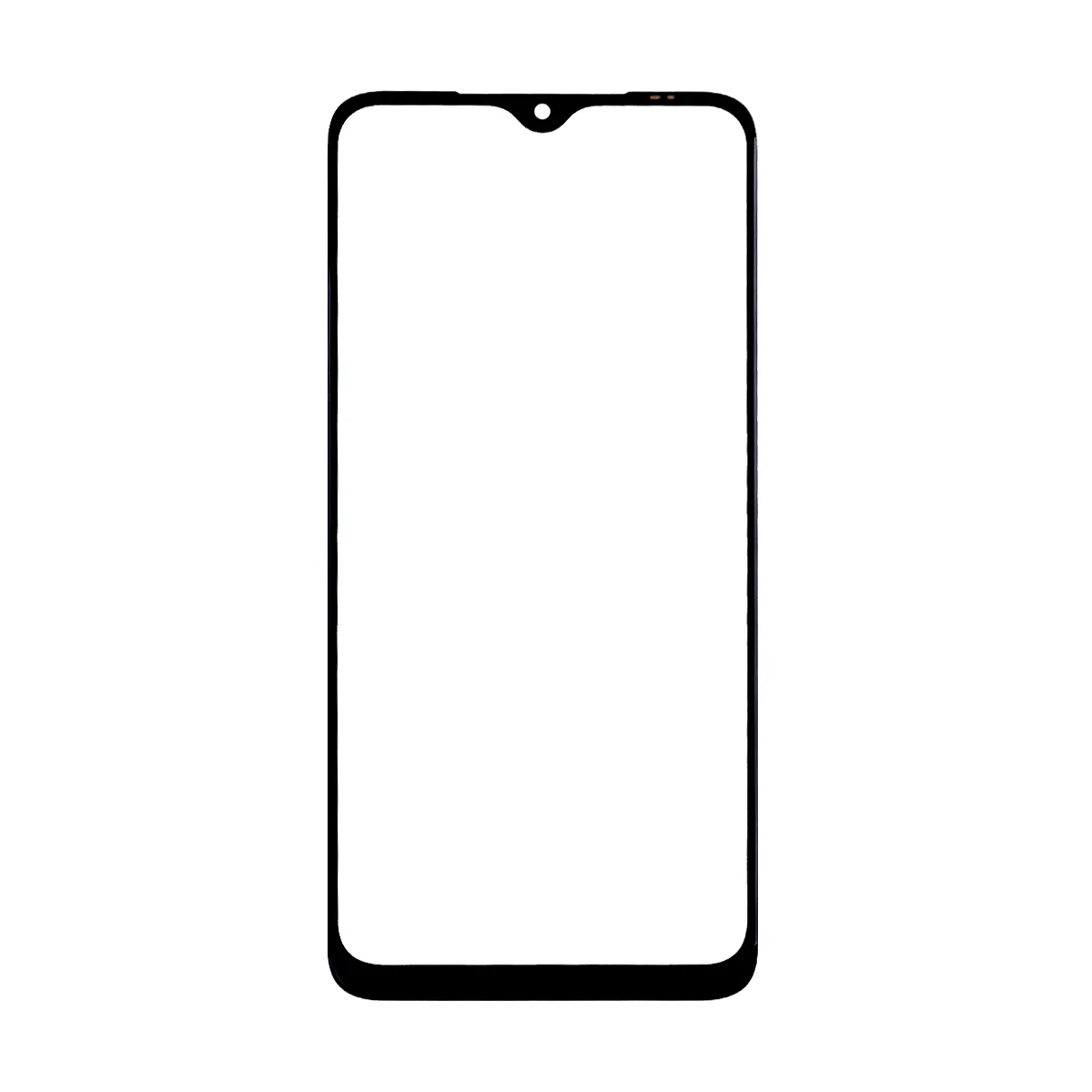 Стекло для переклейки Xiaomi Poco M3/Redmi 9T (M2010J19CG/M2010J19SY) с OCA пленкой Черный - OR (Mit