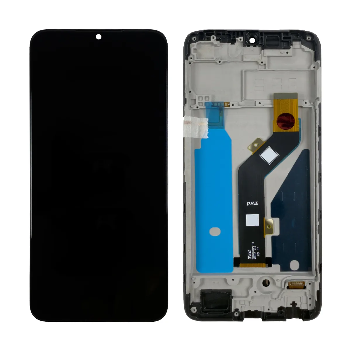 Дисплей для Infinix Smart 6 Plus (X6823C) модуль с рамкой Черный - OR