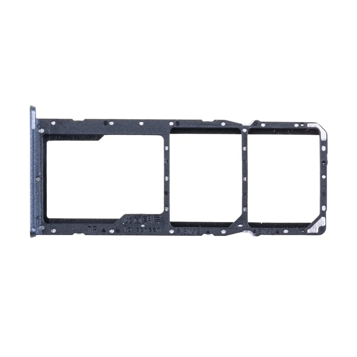 Держатель SIM для Realme C35 (RMX3511) Черный