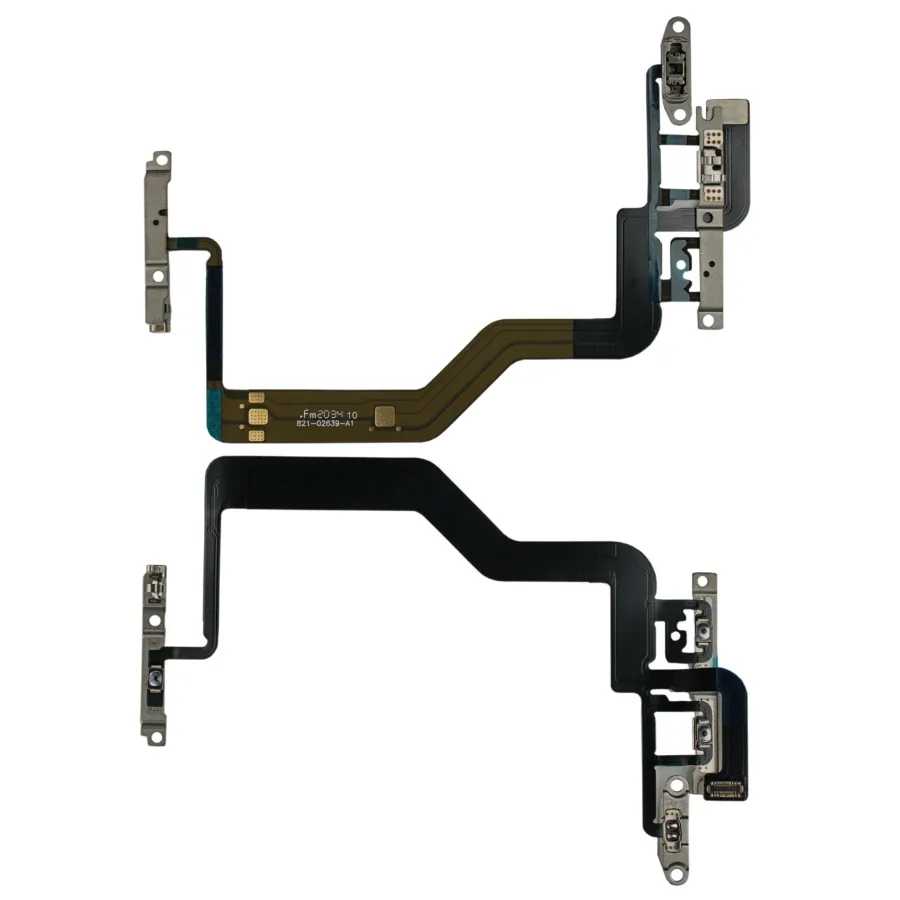 Шлейф для iPhone 12/12 Pro (A2403/A2407) на кнопку включения/кнопки громкости - Премиум