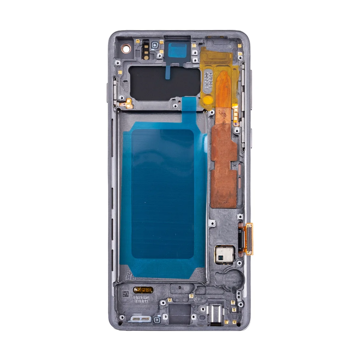 Дисплей для Samsung Galaxy S10 (G973F) модуль с рамкой Черный - (OLED) (Full Size)