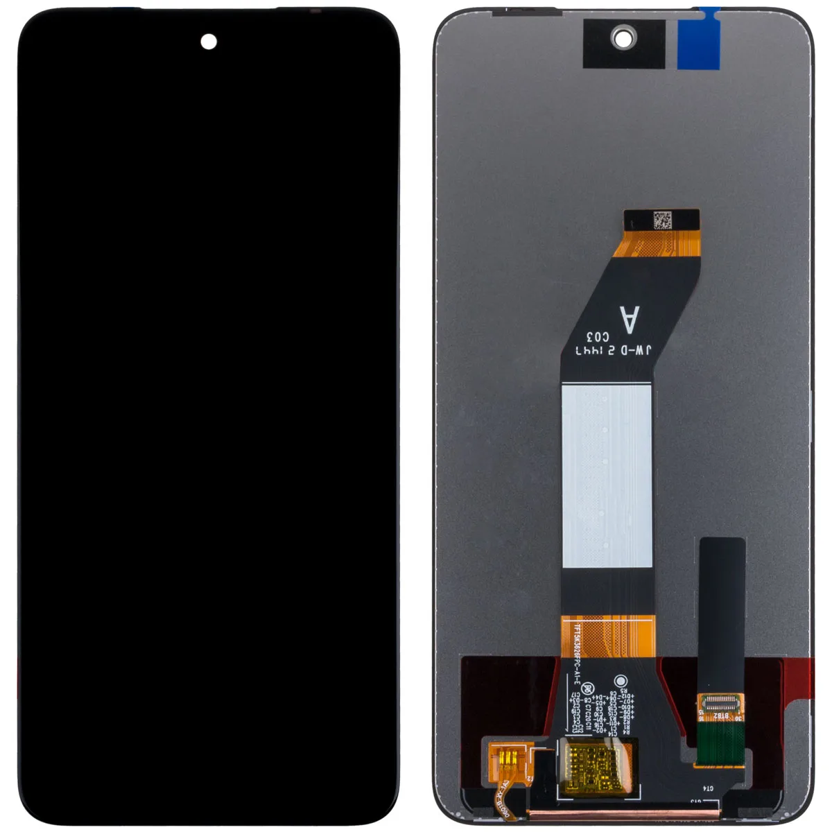 Дисплей для Xiaomi Redmi 10 (21061119DG/21061119AG) в сборе с тачскрином Черный - OR (HD+, 300 Кд/м?