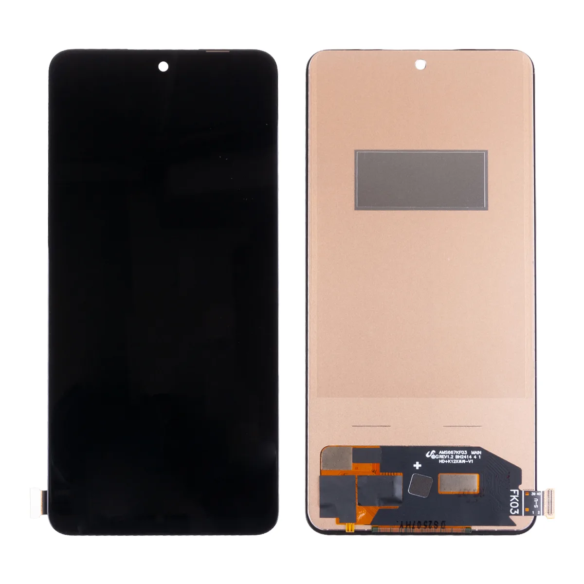 Дисплей для Realme 12+ 5G (RMX3867) в сборе с тачскрином Черный - (In-Cell)