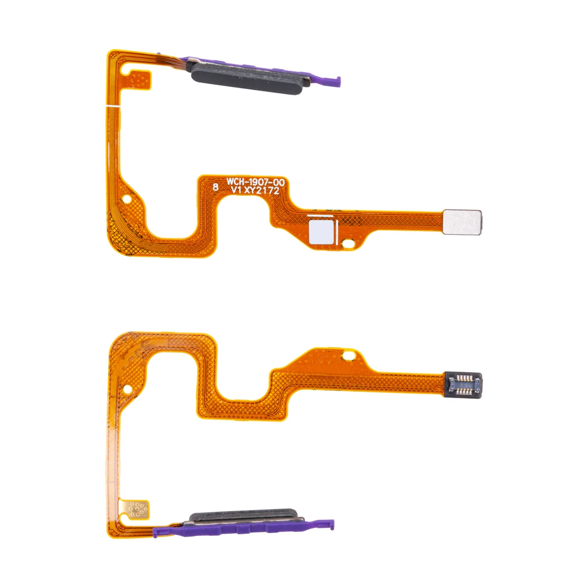 Шлейф для Huawei Honor X6 (VNE-LX1) сканер отпечатка пальцев Черный