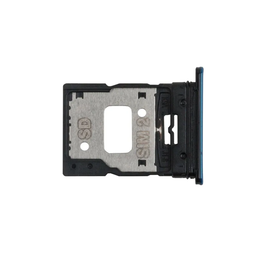 Держатель SIM для Xiaomi Mi 11 Lite/11 Lite 5G NE (M2101K9AG/2109119DG) Голубой