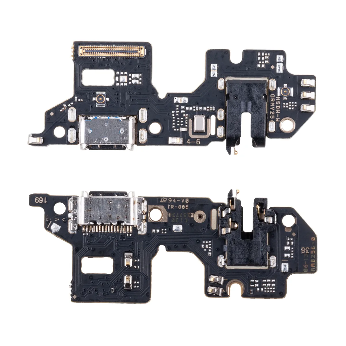 Шлейф для Realme 9 Pro/Q5 (RMX3472/RMX3471/RMX3478) плата на системный разъем/разъем гарнитуры/микро