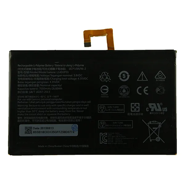 Аккумулятор для Lenovo Tab 2 A10-70 (L14D2P31)