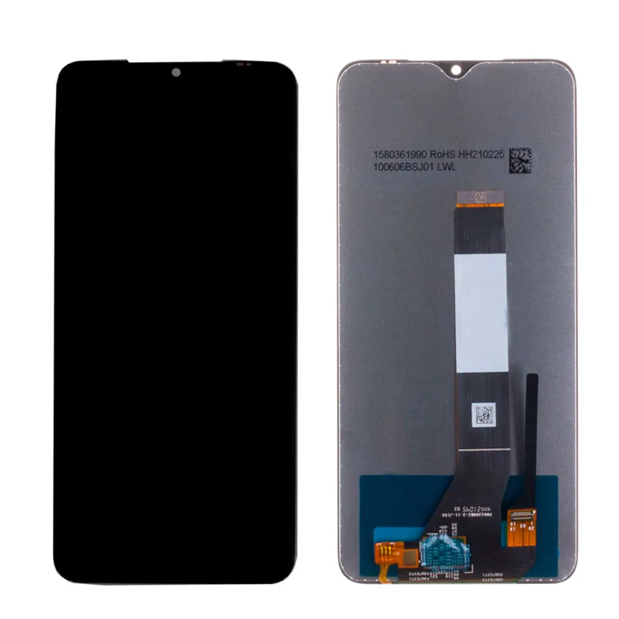 Дисплей для Xiaomi Poco M3/Redmi 9T (M2010J19CG/M2010J19SY) в сборе с тачскрином Черный - Оптима