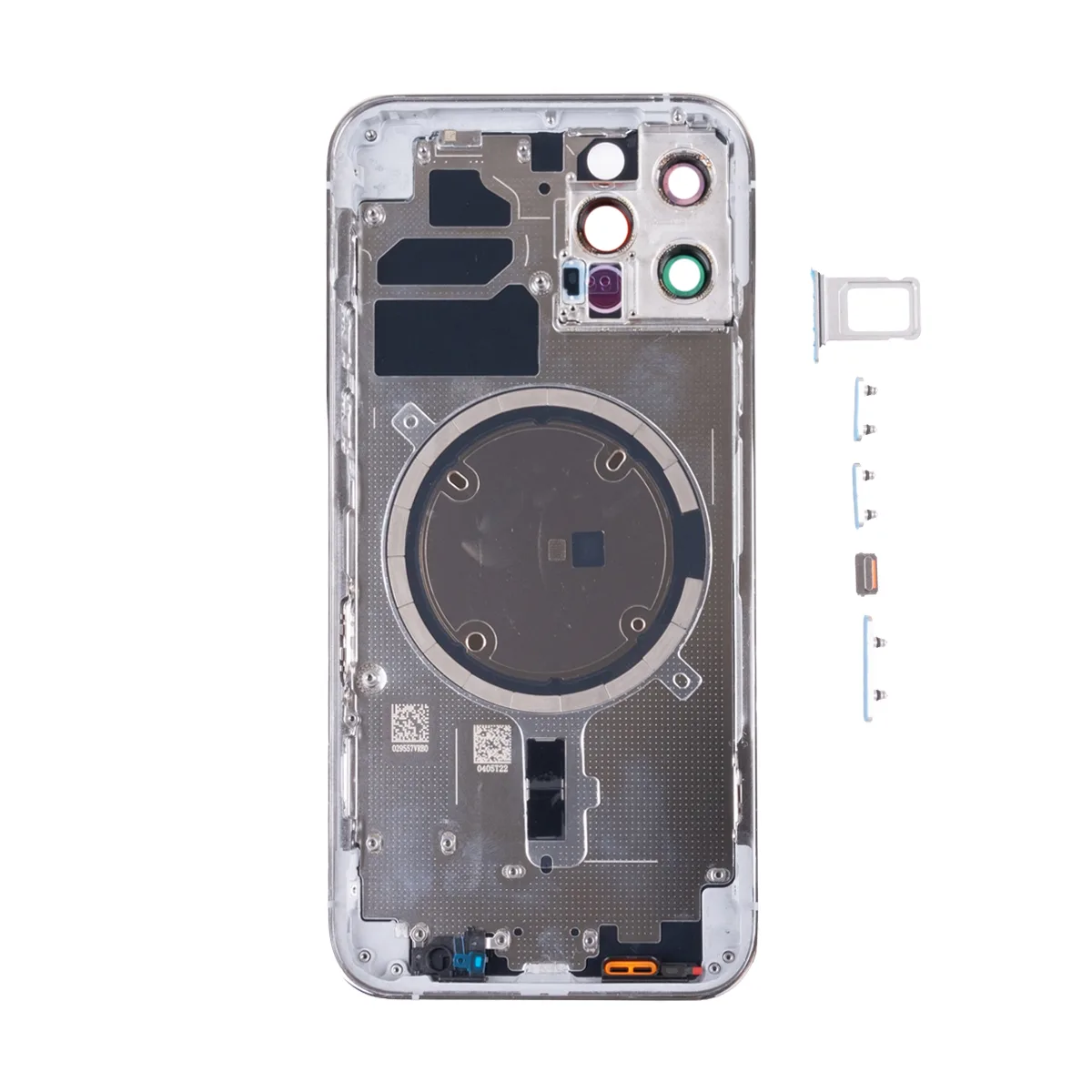 Корпус для iPhone 12 Pro (A2407) (1 Sim) Белый - Премиум