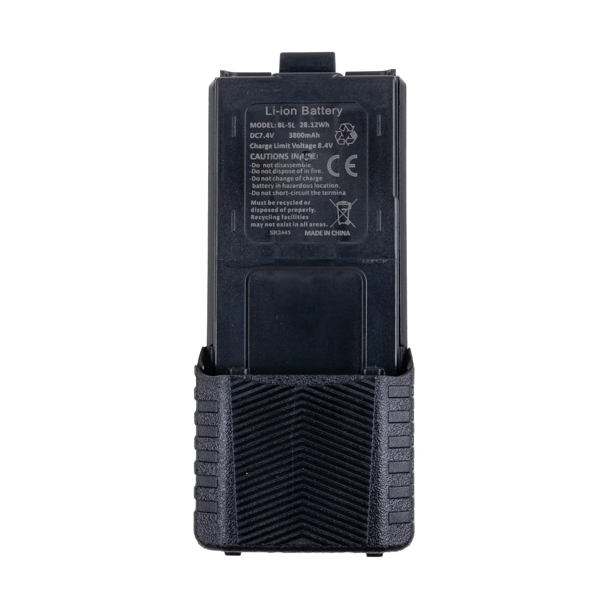 Аккумулятор для радиостанции Baofeng UV-5R/UV-5RE/DM-5R BL-5L (3800 mAh, усиленный)