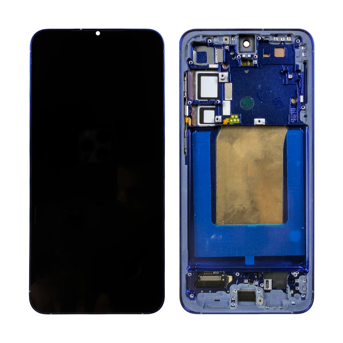 Дисплей для Samsung Galaxy S25+ (S936B) модуль с рамкой Синий - (OLED) (Full Size)
