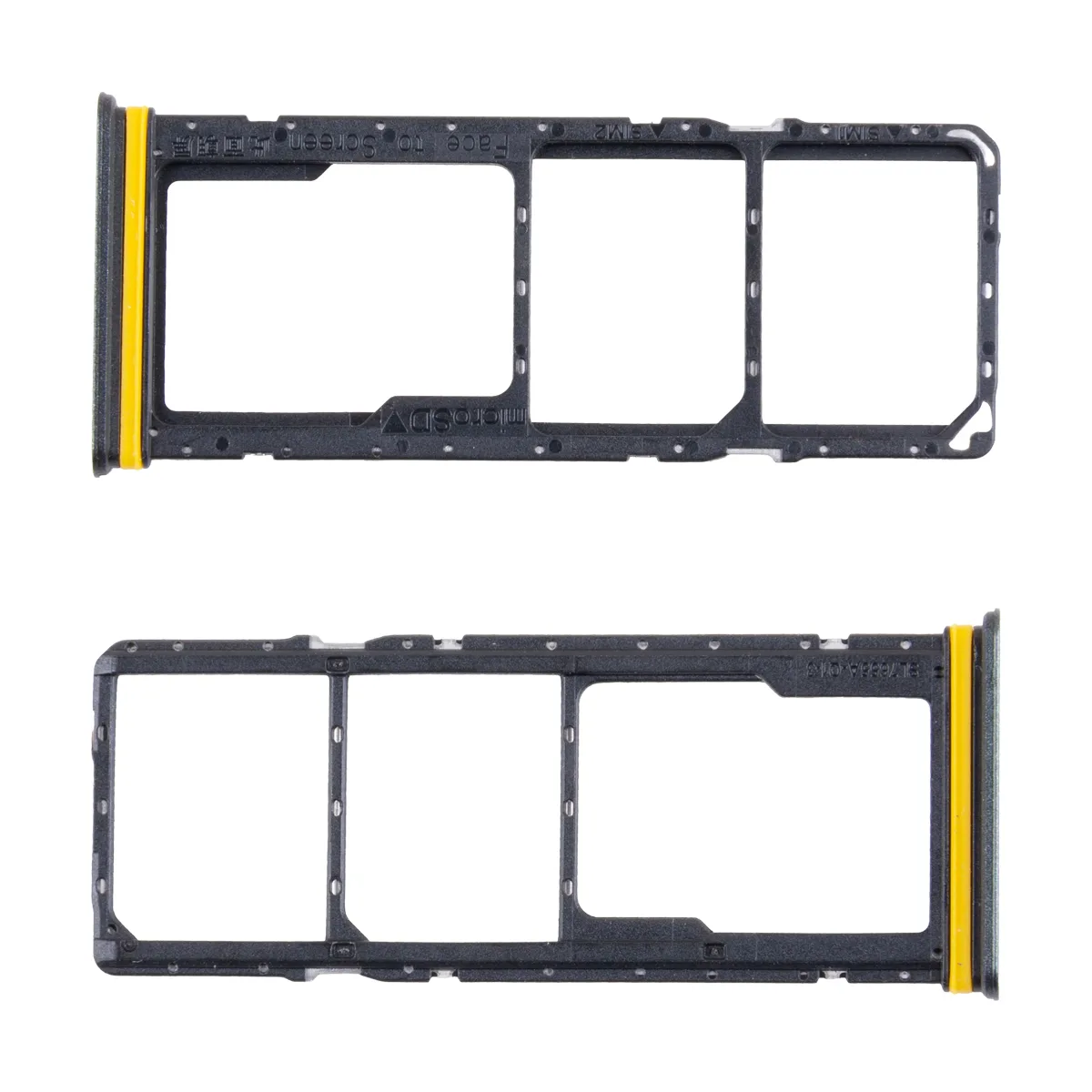 Держатель SIM для Realme C71/P3 Lite 4G (RMX5303/RMX5300) Зеленый