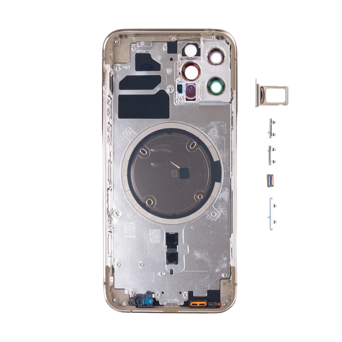 Корпус для iPhone 12 Pro (A2407) (1 Sim) Золото - Премиум