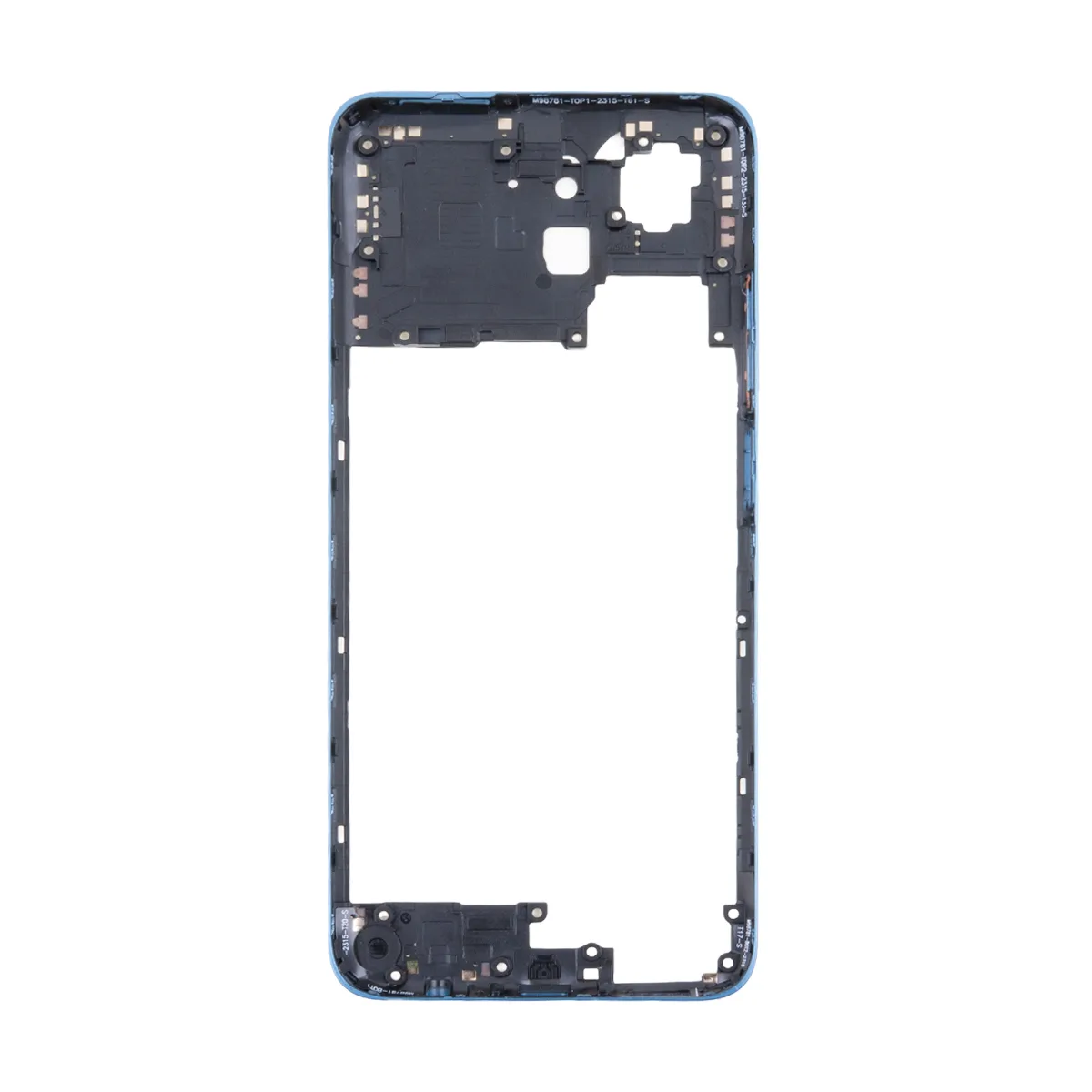 Средняя часть для Huawei Honor X7a/X7a Plus (RKY-LX1) Синий