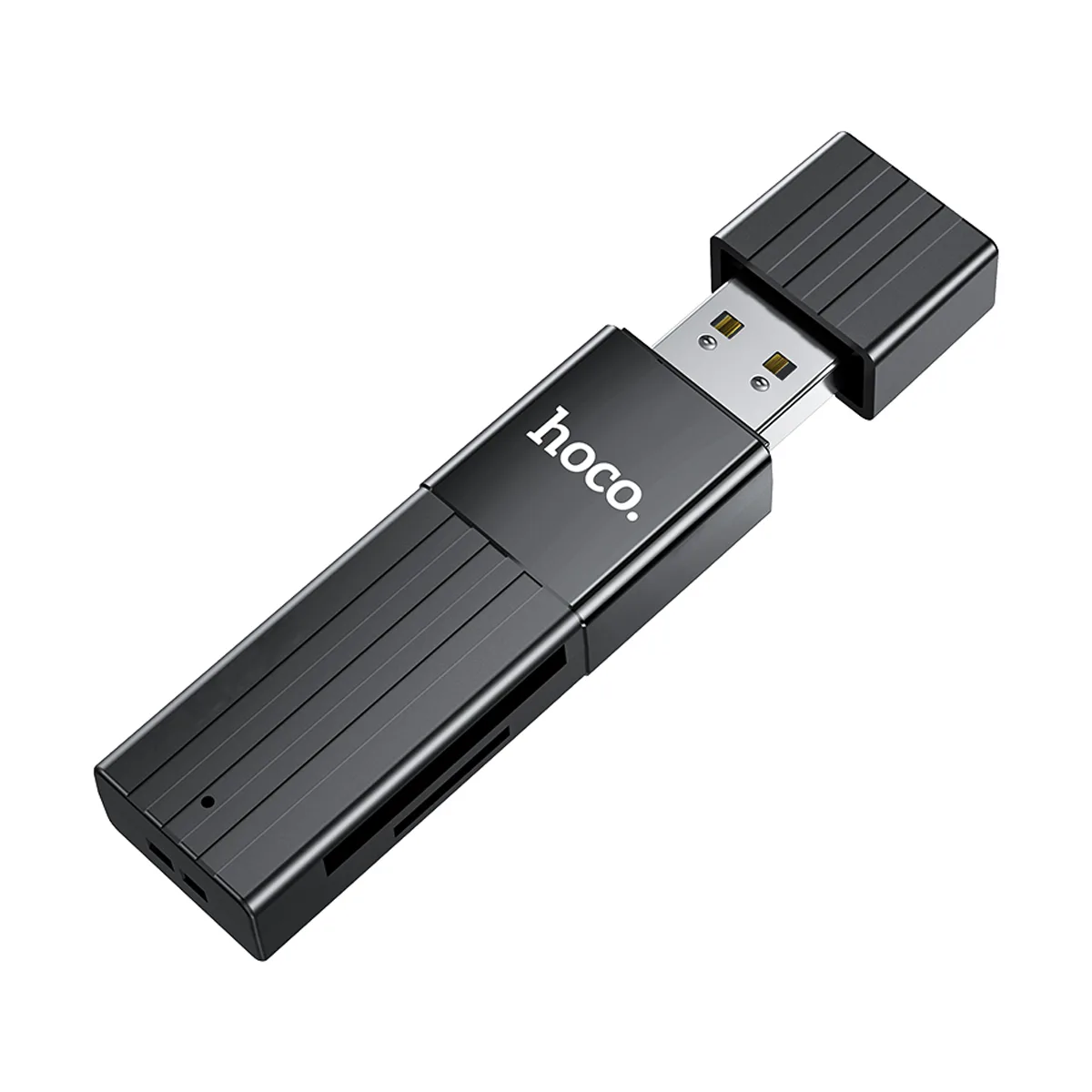 Карт-ридер Hoco HB20 (USB 2.0) Черный