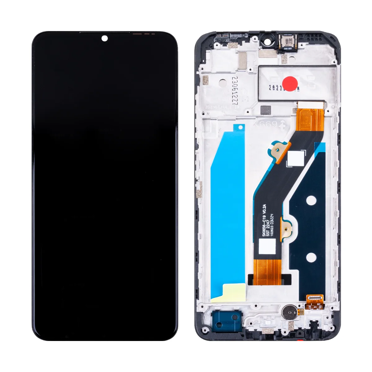 Дисплей для Infinix Hot 30i (X669D) модуль с рамкой Черный - OR (HD+, 300 Кд/м?, 90 Гц)