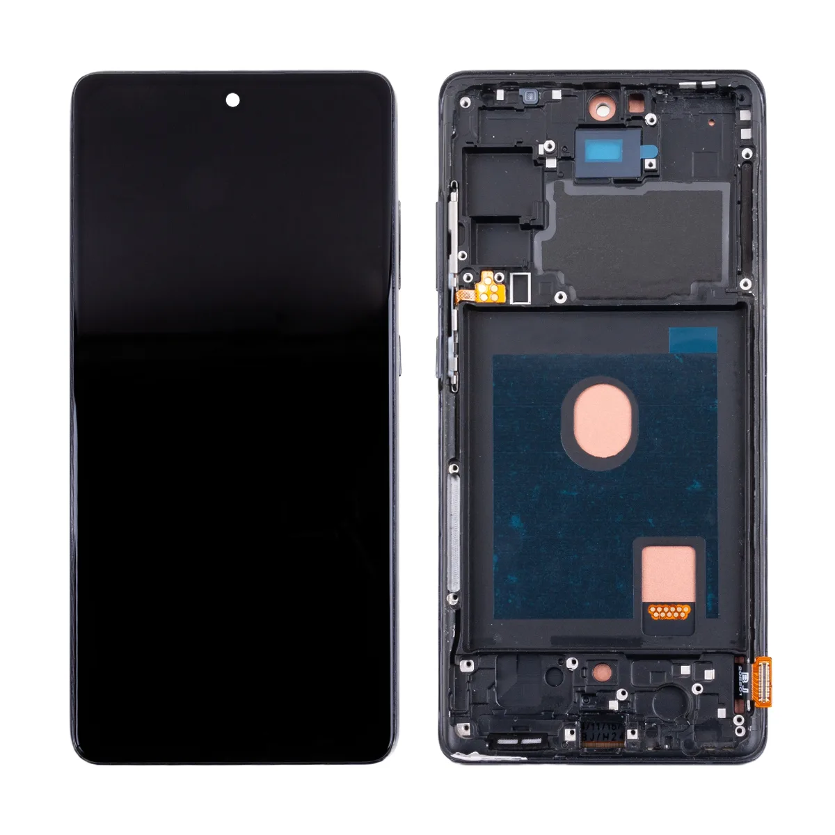 Дисплей для Samsung Galaxy S20 FE/S20 FE 5G (G780F/G781B) модуль с рамкой Синий - (In-Cell)