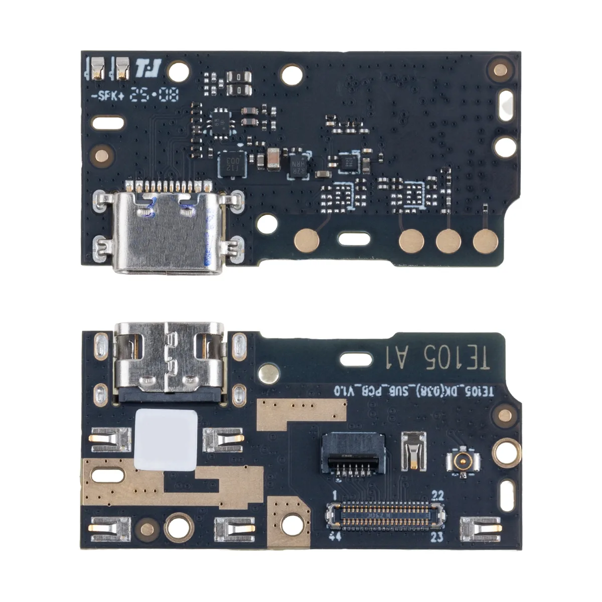 Шлейф для Blackview BV5200/BV5200 Pro плата на системный разъем/микрофон - Премиум