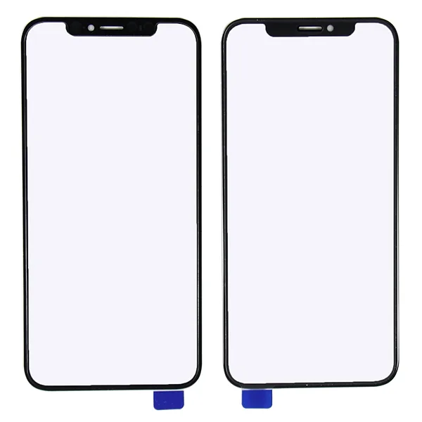 Стекло для переклейки iPhone X/Xs с OCA пленкой Черный - OR (Mitsubishi)