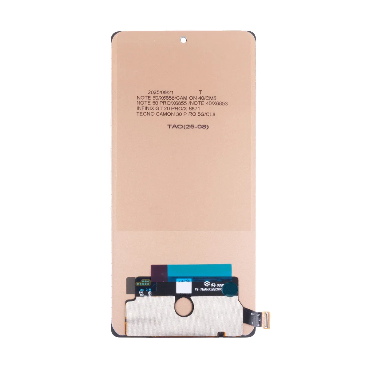 Дисплей для Infinix GT 20 Pro (X6871) в сборе с тачскрином Черный - (In-Cell)