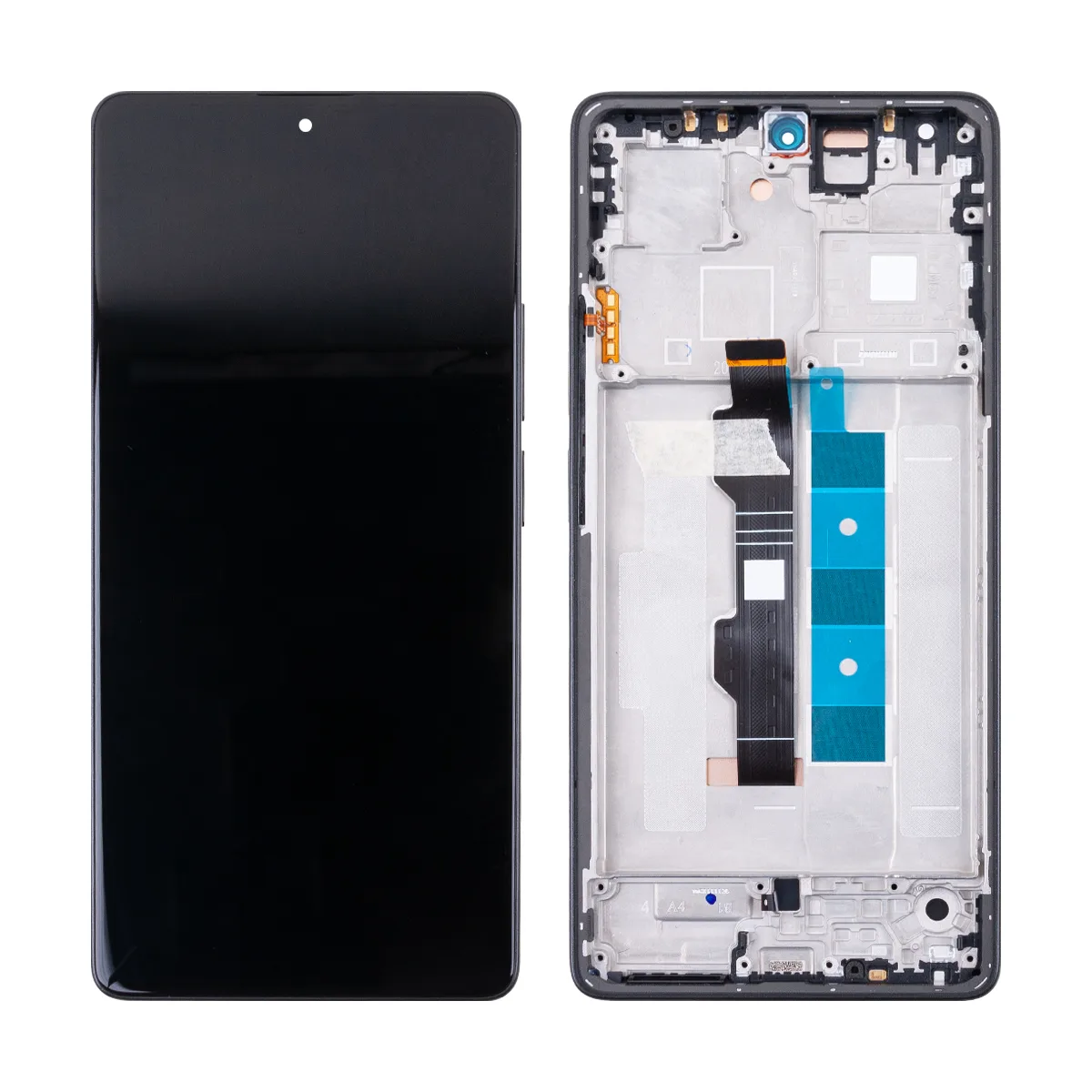 Дисплей для Xiaomi Poco M6 Pro 4G (2312FPCA6G) модуль с рамкой Черный - OR (SP)