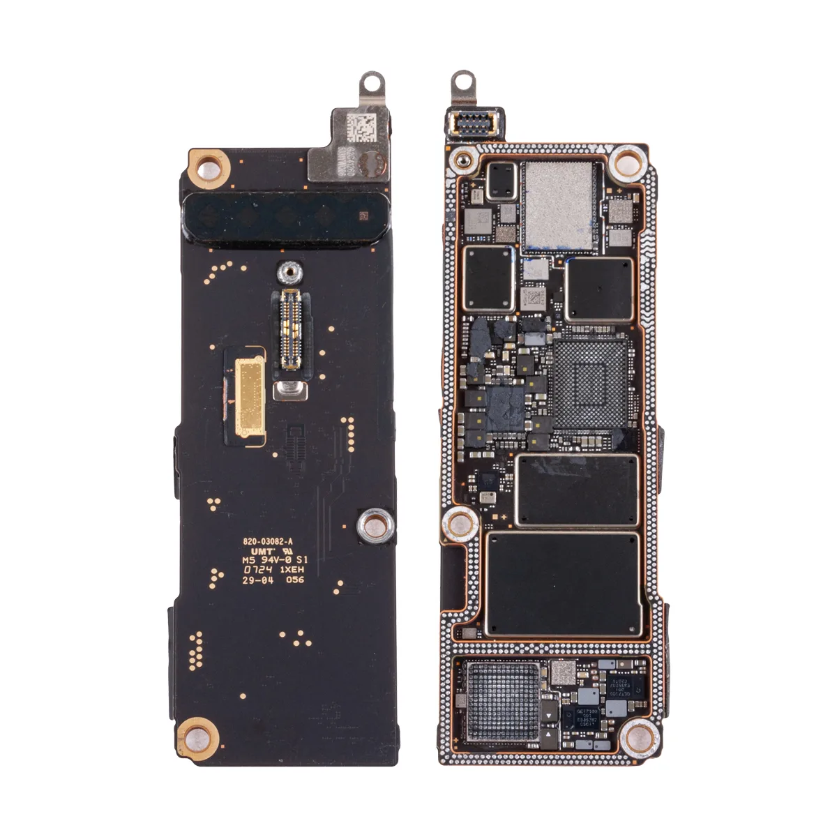 Материнская плата для iPhone 15 Pro Max/15 Pro (A3106/A3102) Sim+E-Sim без микросхем (Нижняя часть)