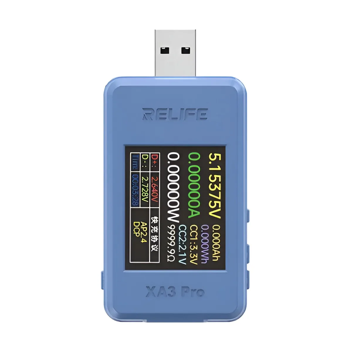 Тестер зарядного устройства Relife XA3 Pro (USB - USB)