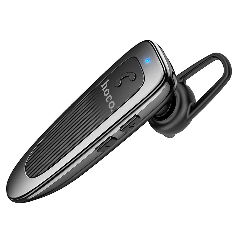 Беспроводной наушник (моногарнитура) Bluetooth Hoco E60 Черный