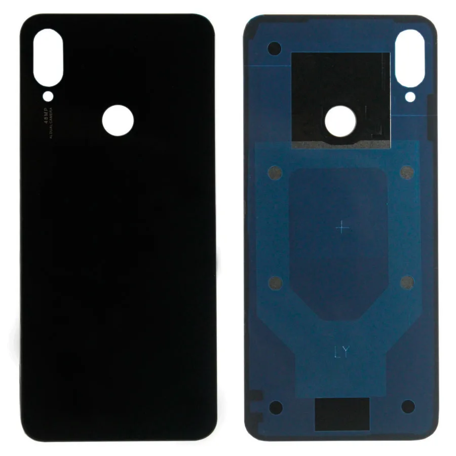 Задняя крышка для Xiaomi Redmi Note 7/7 Pro (M1901F7H) Черный - Премиум